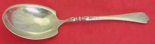 Nellie Custis by Lunt Sterling Silver Berry Spoon 7 1/2" - Image 1 of 1