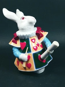 Dipartimento 56 Figurine Alice nel Paese delle Meraviglie "Coniglio Bianco" - Foto 1 di 8