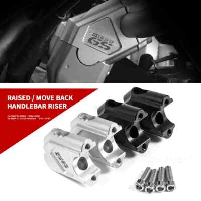 For BMW R1200GS 2004-2008 Motorcycle Extended Handlebar Riser Clamp Adapter - Image 1 of 4