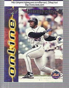 1998 (METS) Pacific Online #477 Bernard Gilkey