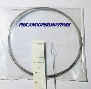 CAVETTO D'ACCIAIO INTRECCIATO con cappio finale,lunghezza 156 cm circa - Imagen 1 de 1