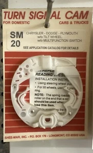 New 1984-1990 Dodge Passenger/Truck New Turn Signal Repair Cam Shee-Mar SM20 - Picture 1 of 1