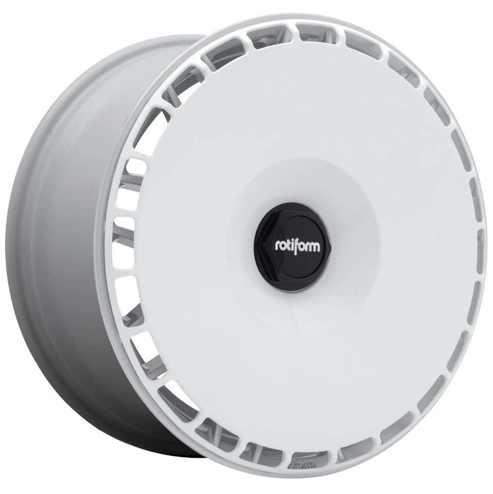 Rotiform AeroDisc, 18 Inch White - Wheel Cover / Fits LAS-R & RSE Alloys - Image 1 of 1