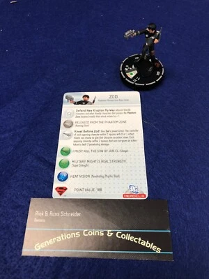 HEROCLIX ZOD 053 Superman DC - Image 1 of 2