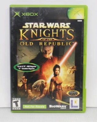 Original Microsoft Xbox Game Star Wars Knights of the Old Republic 2003 SEALED - Image 1 of 3