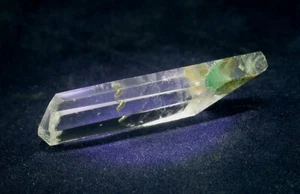 RARE NATURAL 2 Inch Green Natural Phantom Quartz Crystal Gem Stone Gemstone EC7 - Picture 1 of 3