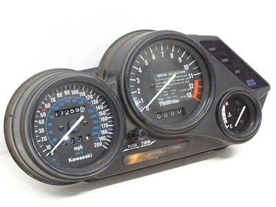 1992 Kawasaki Ninja ZX11 Gauge Cluster Speedometer Tachometer - Image 1 of 4