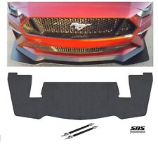 GT350R style FRONT SPLITTER+ 2 RODS for 2018-2020 MUSTANG GT Performance Pack