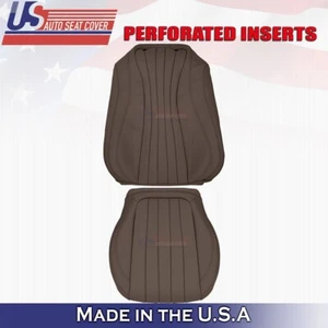 2017 to 2020 For Mercedes Benz E300 Driver Top& Bottom Synth Leather Cover Brown - Picture 1 of 15
