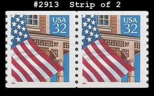 USA4 #2913 MNH STR2 Flag Over Porch w/a - Picture 1 of 1