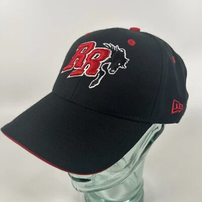 Vintage Frisco RoughRiders Black on Red New Era Hat Double R and horse logo - Image 1 of 4