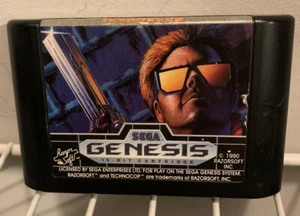 Technocop Techno Cop Sega Genesis 1990 Authentic Cartridge Untested - Picture 1 of 4