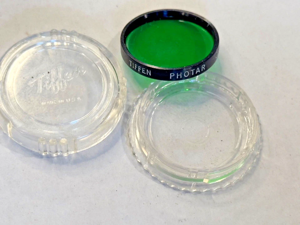 Tiffen Photar GREEN 1 Series 5 Filter Made In USA - Image 1 of 4