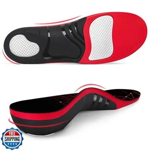 Plantarfasziitis Einlegesohlen, High Arch Support Einlagen für Männer Frauen, 220+ lbs - Bild 1 von 5