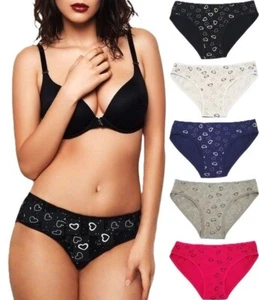 6 Slip Donna Ragazza in Cotone Elasticizzato, Vita Bassa , colori assortiti - Foto 1 di 3