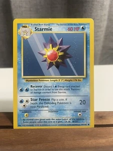 Pokémon TCG Starmie Base Set 64/102 Regular 1999-2000 Wizards Base Set Copyright - Picture 1 of 2
