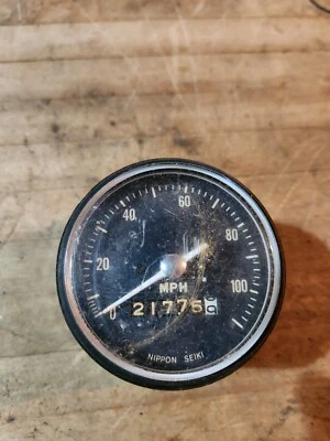 Honda Cl350 Cl 350 Scrambler CB350 1969 CB medidores velocímetro velocímetro Foto 1 de 4