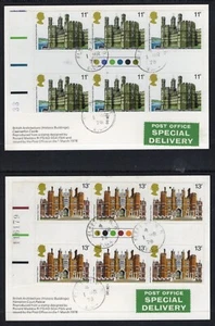 G.B. 1978 Burgen Ampelstreifen 3 auf PHQ Karten Canc. fdi (2025/03/25#05) - Bild 1 von 4