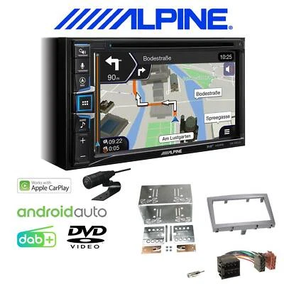 Alpine Autoradio Apple CarPlay Android für Porsche 911 2004-2008 vulkangrau - Bild 1 von 4