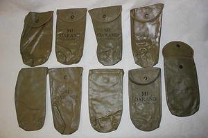 Kit de limpieza de rifle garand de la Segunda Guerra Mundial del Ejército de los Estados Unidos USMC M1 bolsa hecha de vinal - Imagen 1 de 7