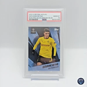 Giovanni Reyna • PSA 10 • TOPPS UCL 03/49 • COMO NUEVO BVB Borussia Dortmund COMO NUEVO - Imagen 1 de 2
