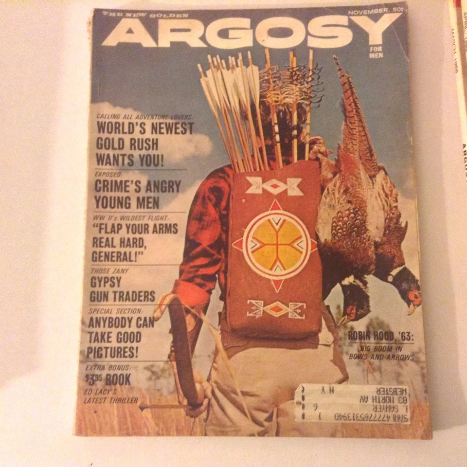 Argosy Magazine World's Newest Gold Rush November 1963 052217nonrh Foto 1 de 1