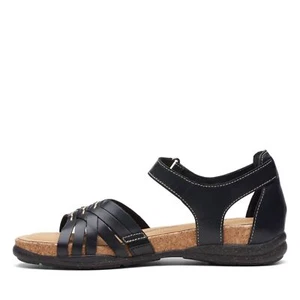 Clarks Collection Roseville Cove Sandals Womens Leather Open Toe NEW - Picture 1 of 4