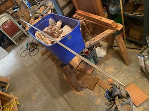 1964 Ford Galaxie 500 2dr HT LH Convertible Rear Quarter Stainless Molding Trim - Picture 1 of 6