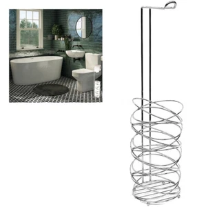 4 ROLLOS SOPORTE DE ALMACENAMIENTO DISPENSADOR DE PAPEL HIGIÉNICO DE PIE LIBRE S247 - Imagen 1 de 7