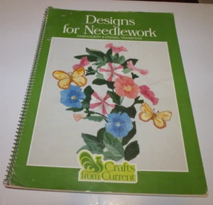 Current - Designs for Needlework Embroidery & Crewel Transfers Vintage - Picture 1 of 9