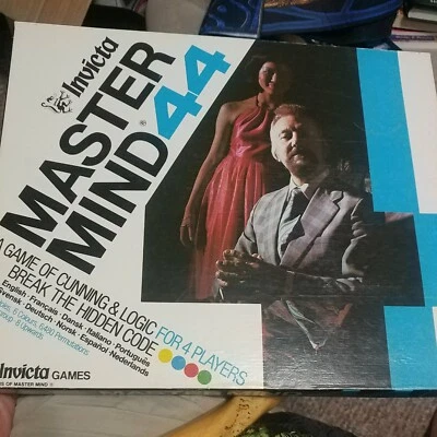 1977 Invicta MASTER MIND 44-Game of Logic-4 Players Edition-complete - Image 1 of 4