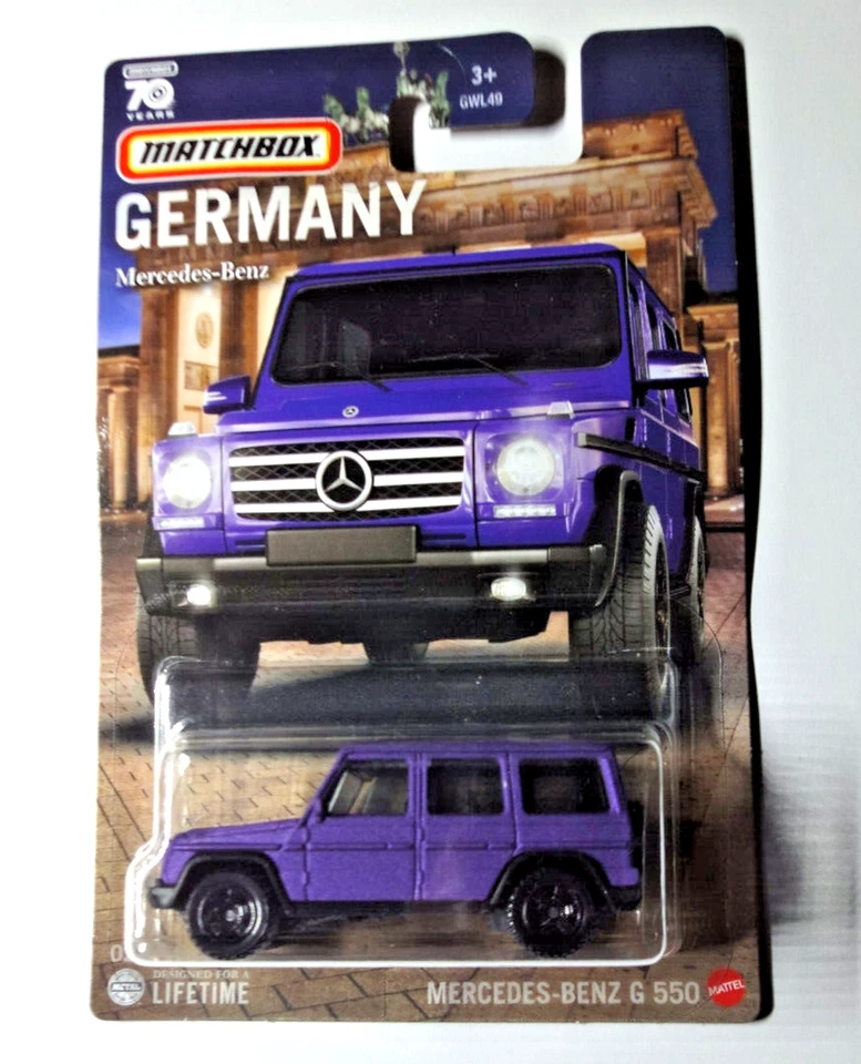 MATCHBOX BEST OF GERMANY PORSCHE 911 GT3 IN ROSSO SU BLISTER