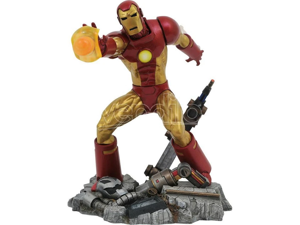 Marvel Gallery Comic Iron Man Pvc Statua Statua 25 cm Diamond Select - Immagine 1 di 1