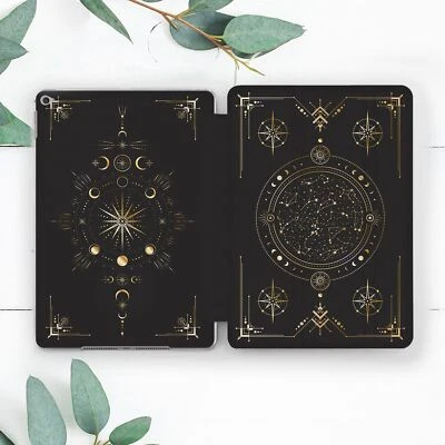 Constellation Astrology Dark Case For iPad 10.2 Pro 12.9 11 9.7 Air 4 5 Mini - Image 1 of 4