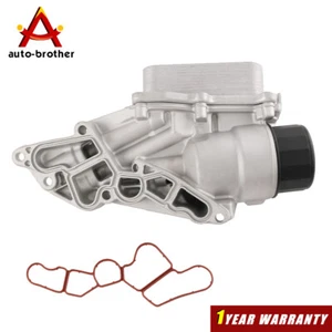 Oil Filter Housing With Oil Cooler For Mercedes Benz W203 C230 W463 X164 W164 - Picture 1 of 12