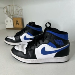Air Jordan 1 Mid Racer Blue 2021 Mens Size 9.5, Women’s 11. - Picture 1 of 9