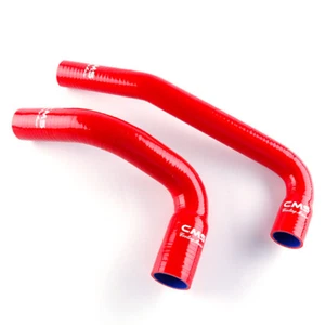 1987-2006 Jeep Wrangler YJ / TJ 2.4L-4.2L Red Radiator Silicone Coolant Hose Kit - Imagen 1 de 9