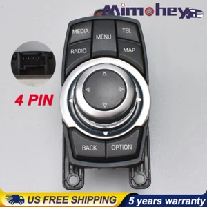 4Pin For BMW 1 3 5 F10 F11 F30 F20 iDrive CIC-Controller Switch Joystick 9253944 - Bild 1 von 7