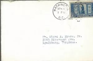 U.S. Scott #619 1925 Lexington Concord 5-Cent, First Day Cover (FDC) - Picture 1 of 2