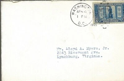 U.S. Scott #619   1925 Lexington Concord 5-Cent, First Day Cover (FDC) - Image 1 of 2