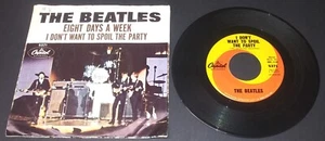 45 rpm rock BEATLES Eight Days a Week/I Don’t Want to 1967 Capitol 5371 WC PS - Picture 1 of 3