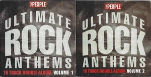ULTIMATE ROCK ANTHEMS - 2 CD'S - PEOPLE PROMO MUSIC CD - Picture 1 of 2