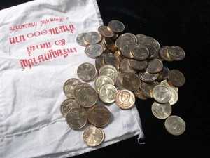 Thailand 50 Satang Coin Uncirculated from Mint Bag 1 Coin Only - Picture 1 of 4