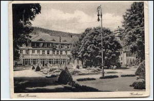 BAÑO PURO Duszniki Zdrój alrededor de 1940 Silesia Polonia grabado en cobre postal - Imagen 1 de 1