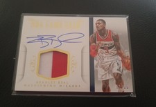 2014-15 Panini National Treasures NBA Game Gear Signatures /25 Bradley Beal Auto