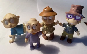 Juego de 4 figuras Rugrats 1998 juguetes retro - Imagen 1 de 2
