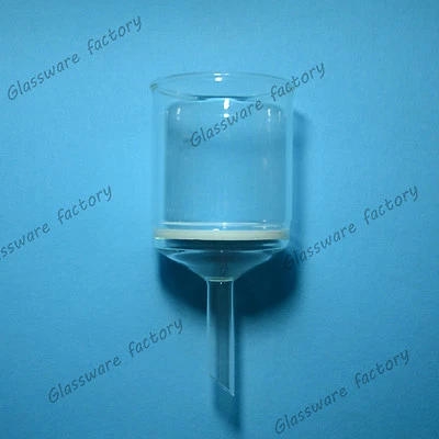 10000mL Glass Funnel,10L Buchner Funnel,lab glass,Porosity: M,lab glass funnel - Image 1 of 4
