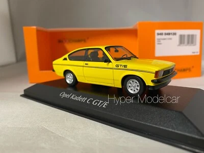 MINICHAMPS 1/43 OPEL KADETT C GTE 1978 YELLOW ART. 940048121 - Immagine 1 di 2