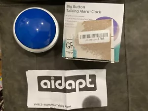 NEW AIDAPT Big Button Talking Alarm Clock Tells Time Day and Date - Picture 1 of 1
