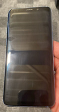 SAMSUNG GALAXY S9 64GB Blue Smartphone Unlocked Very Good Condition - Screenburn
